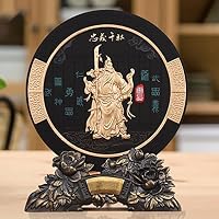 Amazon.co.jp: 三国志 関羽 置物 レリーフ型 仏像関羽 フィギュア